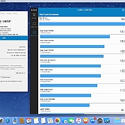 Zrzut ekranu 2016-09-15 o 14.04.45  Porównanie mocy testowanego procesora Intel Core i7-6700K 4.0@4.8GHz  do innych modeli.